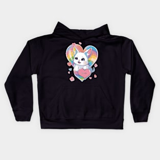 You Mean The World To Me Kitty Kids Hoodie